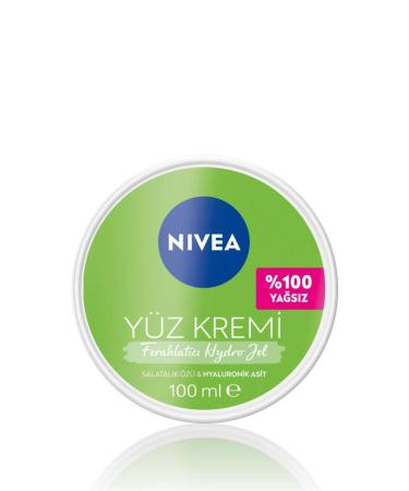 NIVEA Refreshing Hydro Gel Face Care Cream 100ml Hyaluronic Acid  - Buy Online on GoSupps.com