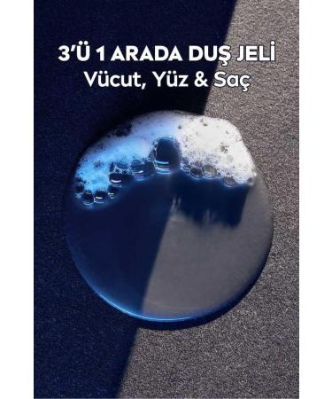 NIVEA Men Men's Deep Extreme Shower Gel 500ml 3 in 1 Complete Care Body Hair and Face Energizing Fragrance - Buy Online on GoSupps.com