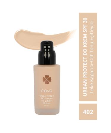 REVA Anti-pollution Dd Cream - Urban Protect Dd Cream Light No: 402 - Vegan & Clean Content