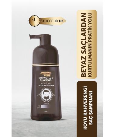 Softto Plus Special Formula Brown Shades Hair and Beard Coloring Shampoo 350ml