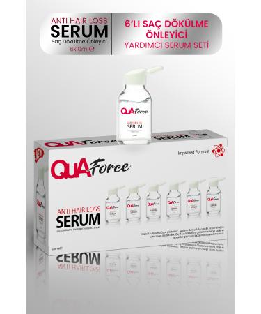 QUAforce Anti-Loss Hair Serum 6x10 ml