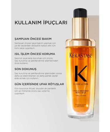 Kerastase Hair Care Oil Refill 75 ml which Offers Softness and Nourishment to All Hair Types Demb.1055 - Buy Online on GoSupps.com