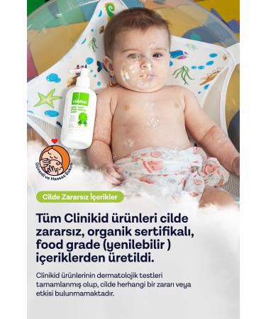 Clinikid Newborn Shampoo & Shower Gel - Buy Online on GoSupps.com