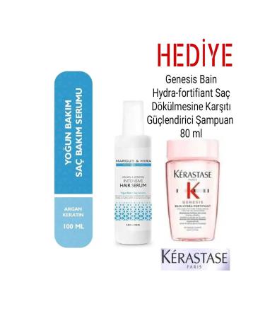 MARCUS MIRA Marcus & M ra Hair Serum Intensive Care Hair Serum 100 ml Genesis Bain Shampoo 80ml Gift