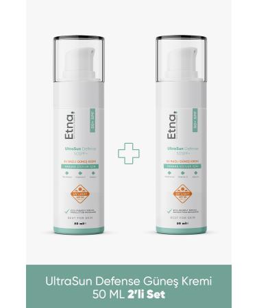 Etna Pharma Water Based 50SPF+ Sun Cream 50 ML Set of 2
