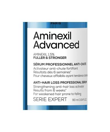 L'oreal Professionnel Aminexil Advanced Serum for hair prone to hair loss 90ml ZEROLOPR9 - Buy Online on GoSupps.com