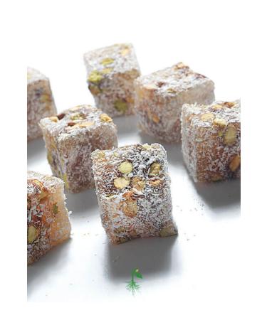 TREND Double Roasted Mini Turkish Delight with Pistachios (500 GR.)
