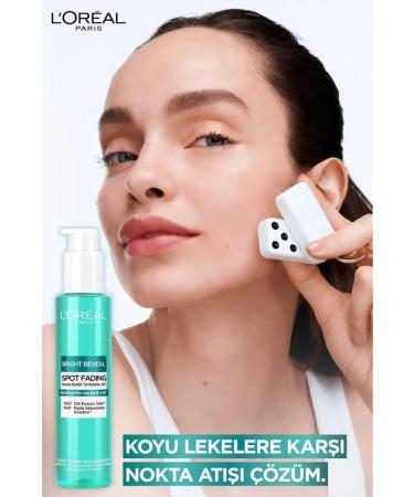 L'Oreal Paris Bright Reveal Anti-Skin Imperfections Serum-Containing Cleansing Gel Niacinamide + Salicylic Acid 150ml - Buy Online on GoSupps.com