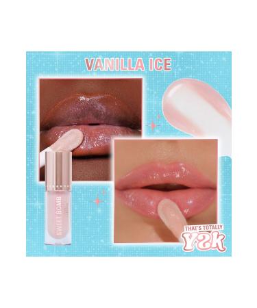 Revolution Y2k Sweet Bomb Lip Gloss - Lip Gloss Vanilla Ice White Holo - Buy Online on GoSupps.com