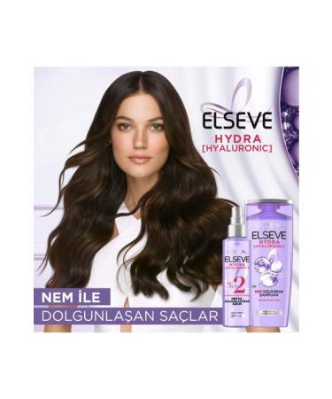 Elseve 3-pack 360ml Hydra Hyaluronic Shampoo + 175ml Conditioner Set - Buy Online on GoSupps.com