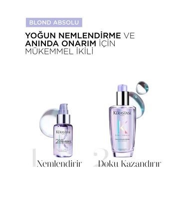 Kerastase Moisturizing and Repairing Care Serum for Damaged Hair 50 ml Demb.1014 - Buy Online on GoSupps.com