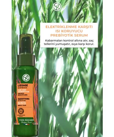 Yves Rocher Heat Protection Prebiotic Serum - Frizzy Hair / Lissage-100 ml-95234 - Buy Online on GoSupps.com