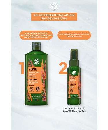 Yves Rocher Heat Protection Prebiotic Serum - Frizzy Hair / Lissage-100 ml-95234 - Buy Online on GoSupps.com