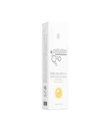 CELLUTION SPF50+ Protective Herbal Stem Cell Sun Cream 100 Ml - Buy Online on GoSupps.com