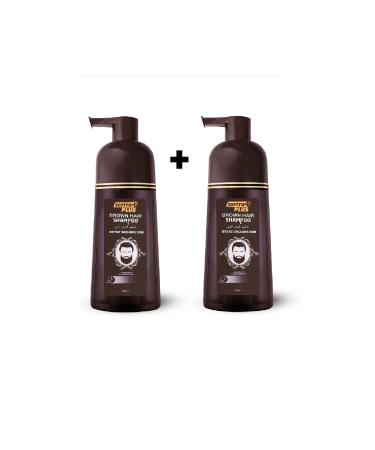 Softto Plus 2 Pieces Brown Hair Brown Shampoo 350 ml