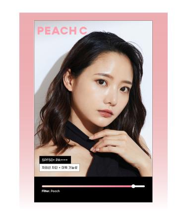 Peach C Tone Equalizing Brightening Sun Cream Tone Up Sun Base SPF50+ PA++++ 50ml - Buy Online on GoSupps.com