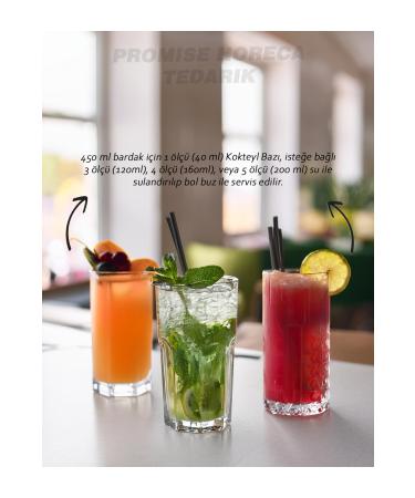 FO 4-Piece Cocktail Set Cool Lime Berry Hibiscus Orange Mango Mango Dragon - Buy Online on GoSupps.com