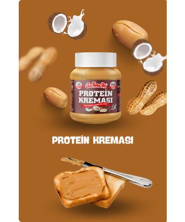 Gelincik Breakfast Spreadable Additive-Free 320gr Special Production Protein Cream Contains 28gr in 100gr - Buy Online on GoSupps.com