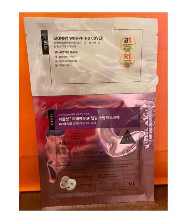 Daiso KOREA Daiso VT Reedle Shot Repair EGF Wrapping Steam Mask 2 STEP (Steam Mask) - Buy Online on GoSupps.com