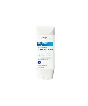 LUM YES Anti-Spot Cream 60 ml - Spf 15 UV Protection Shea Butter and Panthenol For All Skin Types - Buy Online on GoSupps.com