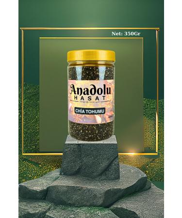 ANATOLIAN HASAT Chia Seed Net: 350Gr-Jar