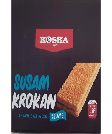 Koska Sesame Croquant 30 gr * 12 Pieces (Box) - Buy Online on GoSupps.com