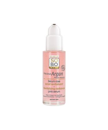 So'Bio Etic Organic Revitalizing Radiance Pink Serum Argan Revitalizing Brightening Pink Serum 30 ml - Buy Online on GoSupps.com