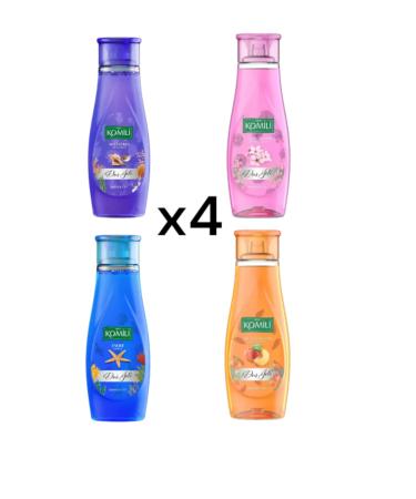 Komili Shower Gel 500 ml Mixed Package 4 Pieces
