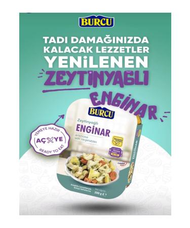 BURCU 20O grams of artichokes with olive oil - Buy Online on GoSupps.com