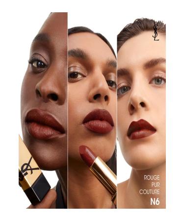 Yves Saint Laurent Rouge Pur Couture - Long-Lasting Moisturizing Satin Finish Lipstick 3.8G - Buy Online on GoSupps.com