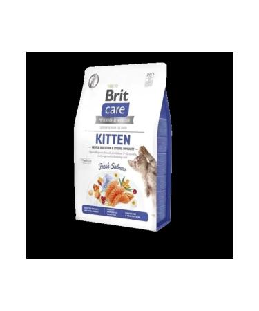 Brit Care Gentle Digestion & Strong Immunity Grain-Free Salmon Kitten Food 2 Kg
