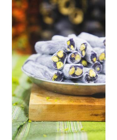 gazisofraantep Black Mulberry Wicked Turkish Delight 250 Gr