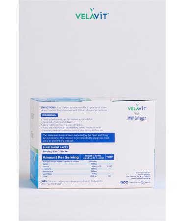 Velavit Viva MNP Collagen 50 mg 30 Sachets - Buy Online on GoSupps.com