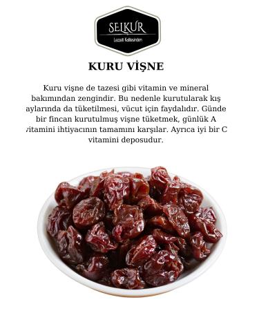 SELKUR Dried Cherry 200GR 1ST QUALITY (PIECELESS) - Buy Online on GoSupps.com