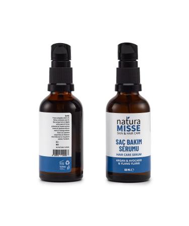 naturamisse Natural Hair Care Serum 50 ml Rich Oils Anti-Loss Nourishing Repairing Hair Serum - Buy Online on GoSupps.com