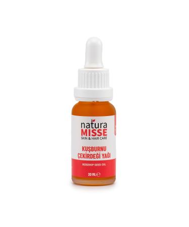 naturamisse Rosehip Seed Oil 20 ml Anti-Blemish and Anti-Aging Cold Pressed Pure Skin Oil - Buy Online on GoSupps.com