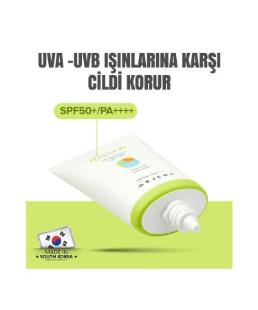 Orjena Moisturizing Water-Based Sun Cream Spf50 Pa 50ml Protecting Against UV Rays - Buy Online on GoSupps.com