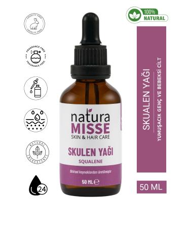 naturamisse Squalene Oil 50 ml Antiaging Effect Anti-Wrinkle Serum Moisturizing Squalene