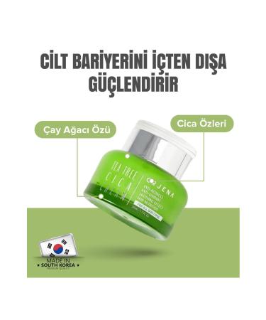 Orjena Tea Tree Cica Skin Barrier Repair - Anti-Redness and Acne - Soothing Cream - 50ml - Buy Online on GoSupps.com