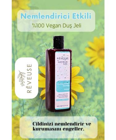 Reveuse Moisturizing Nourishing Effective Eczema Reliever Special Shower Gel for Dry Oily and Dry Skin 400ml - Buy Online on GoSupps.com