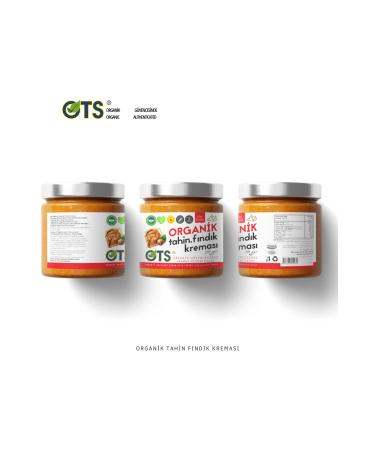 OTS Organic Tahini Hazelnut Cream - Buy Online on GoSupps.com