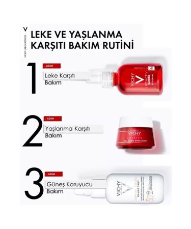 Vichy Dark Spot Anti-Wrinkle Skin Tone Equalizer and Brightener Moisturizing Serum-30 ML Passi.4160 - Buy Online on GoSupps.com