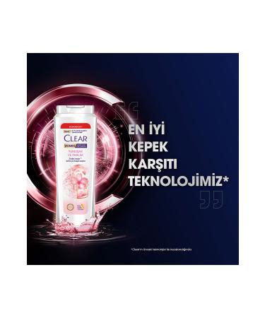 Clear Anti-Dandruff Impressive Nourishing Shampoo Soft Shiny Cherry Blossom Essence 600 ml X3 - Buy Online on GoSupps.com