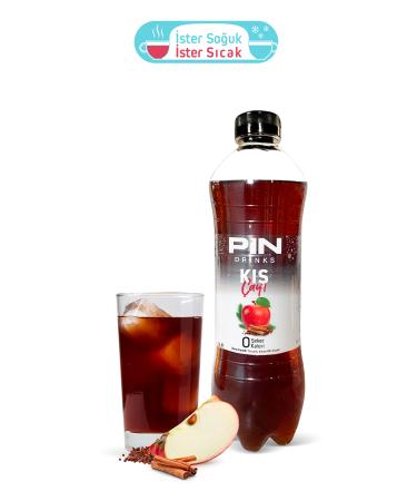Pin Winter Tea - Sugar-Free & Calorie-Free 1 Liter X 6 Pieces - Buy Online on GoSupps.com
