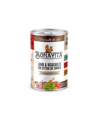 bonavitaa 24-Piece Bonavita Lamb Kitten Food