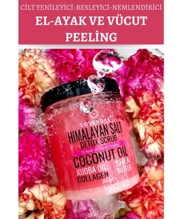 Lovendas Skin Renewal Nourishing Moisturizing Hand Foot and Body Peeling 250ml