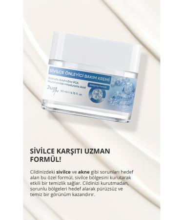 Just Art Anti-Acne and Anti-Acne Drying Effect Anti-Acne Face Cream 50ml - Buy Online on GoSupps.com