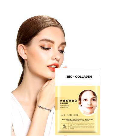 WebStyle Natural Collagen Skin Mask Instant Brightening and Moisturizing
