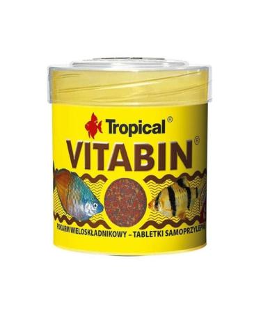 Tropical Vitabin Sticky Mixed Tablet Fish Food 50 ml 36 gr - 20612 - Petshopundan