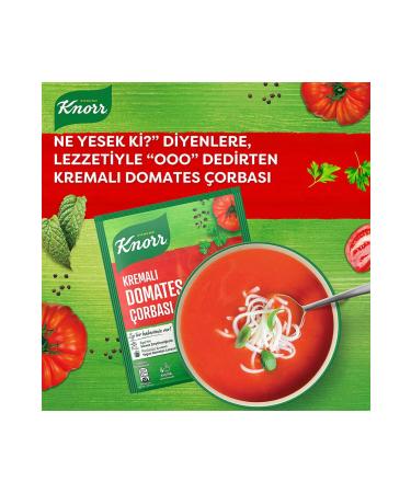 Knorr Spicy Cheddar Soup 74g + Ezogelin 74g + Kr Tomato 69g + Yayla 72g + Creamy Mushroom 63g - Buy Online on GoSupps.com